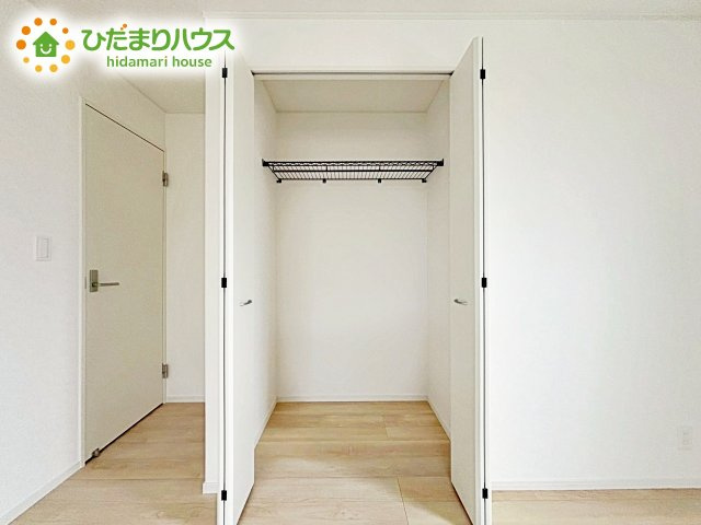 【収納】 | 笠間市旭町第7　新築戸建 | 居室にゆとりが持てる大収納クローゼット付き♪