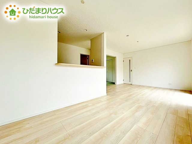 【居間・リビング】 | 笠間市旭町第7　新築戸建 | 大型テレビに大型ソファー(^^)どんなインテリアにするか考えただけでわくわくしますね！