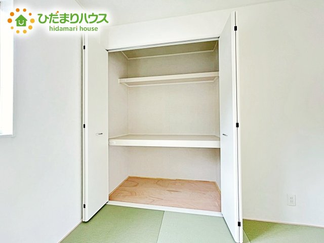 【収納】 | 笠間市旭町第7　新築戸建 | クローゼットタイプの収納は荷物がどこにあるかすぐに見つかります！