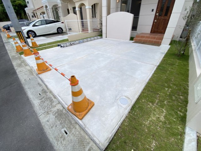 【駐車場】 | 南城市玉城船越Ⅱ（全11棟）7・9・10号棟 | 10号棟　並列駐車2台完備♪