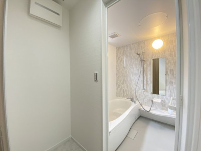 【脱衣所】 | 南城市玉城船越Ⅱ（全11棟）7・9・10号棟 | 10号棟　使いやすい脱衣場♪