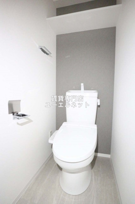 【トイレ】 | リブネスコート江坂 | 清潔で快適なトイレ空間♪