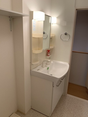 【洗面所】 | エルヴィレッジ　Ｄ