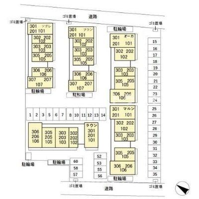 【区画図】 | 本郷の杜 ラウン