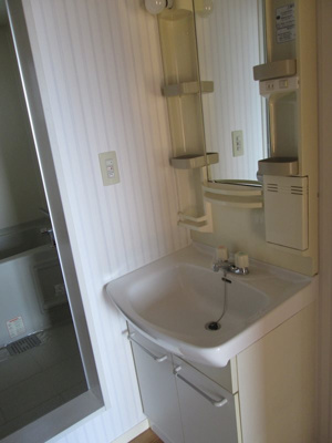 【洗面所】 | あっぷるはうすB