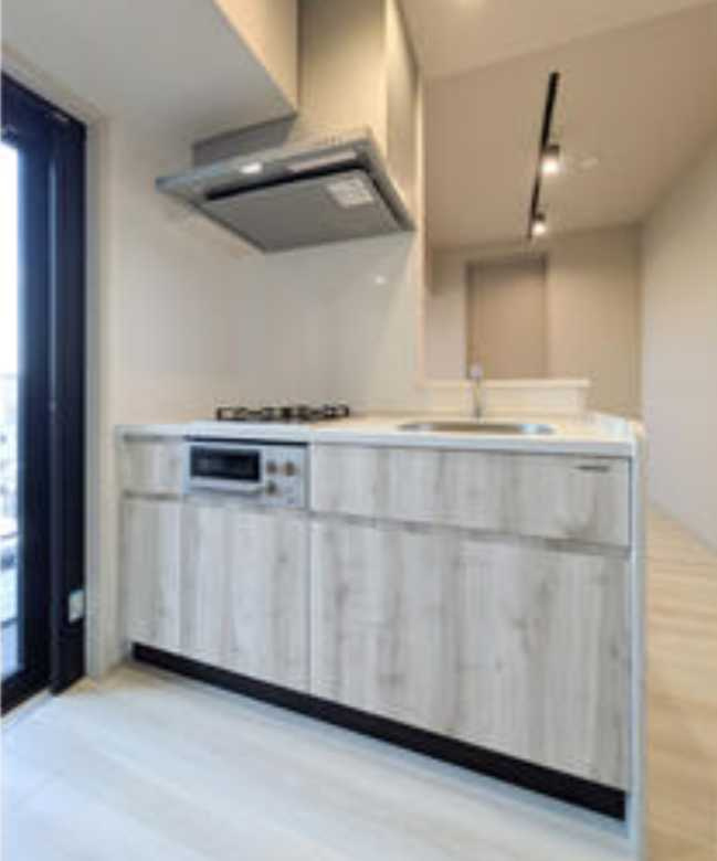 グレーシアフィット三軒茶屋　新築　ペット相談　駐車場のキッチン