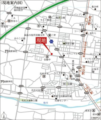 【地図】 | Livele Garden.S　笹谷第１２　１号棟 | ★内覧予約で新米4kg★