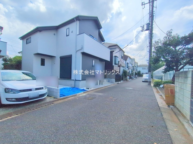 練馬区南大泉2丁目　堂々完成　低層エリアの限定1棟の前面道路含む現地写真
