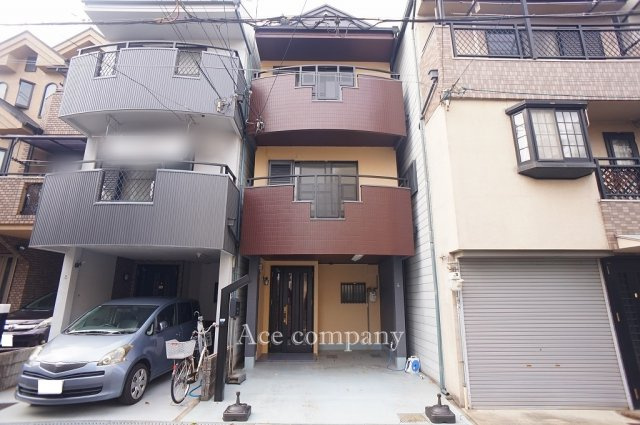 【外観】 | 東大阪市荒川3丁目 | 【駅近！駅歩3分！2WAYアクセスOK！東西両面道路☆鉄骨造☆外壁塗装済み☆（側面以外）】ローン返済目安：月々約98986円（頭金0円、変動金利0.875％、返済期間35年、ボーナス払い無しで試算）