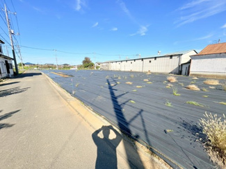 【外観】 | 狭山市上奥富　建築条件なし売地　西武新宿線『新狭山駅』徒歩26分　【奥富小学区】