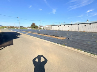 【外観】 | 狭山市上奥富　建築条件なし売地　西武新宿線『新狭山駅』徒歩26分　【奥富小学区】