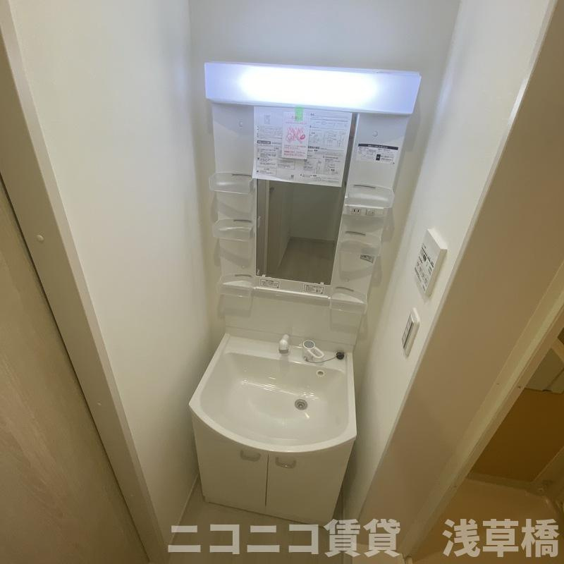 MELDIA新小岩Ⅳの洗面所