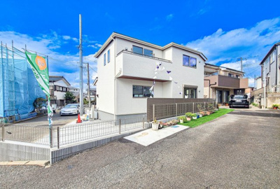 【前面道路含む現地写真】 | 大和市上和田第2 新築戸建 全1棟