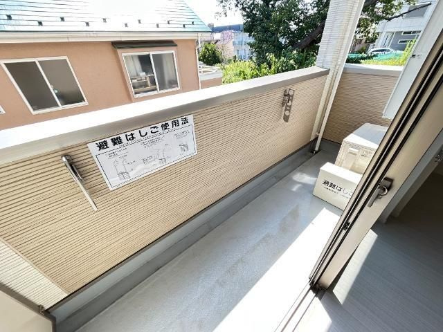 OceanCoastTsudanumaのバルコニー