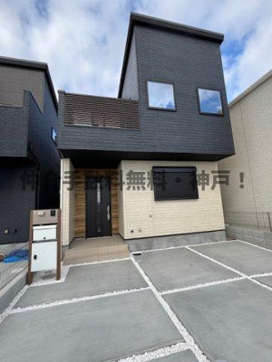 【外観】 | 明石市朝霧南町3丁目　新築戸建3号棟　仲介手数料無料！ | 明石市朝霧南町3　新築3号棟　仲介手数料無料！