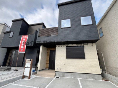 【外観】 | 明石市朝霧南町3丁目　新築戸建3号棟　仲介手数料無料！ | 明石市朝霧南町3　新築3号棟　仲介手数料無料！