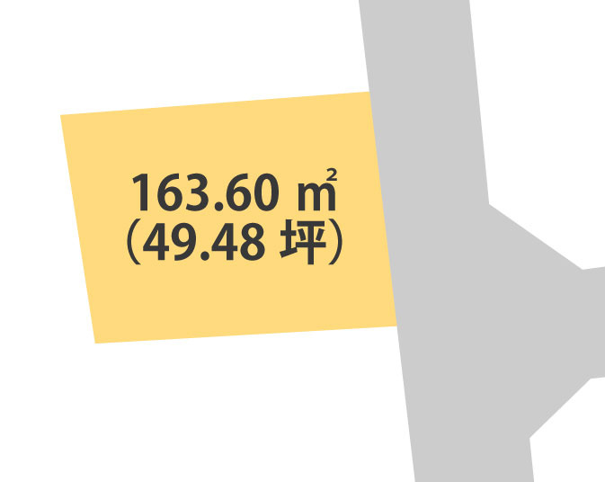 和歌山市加太・土地・56950の区画図