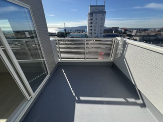 【バルコニー】 | 新築戸建　明石市朝霧南町３丁目