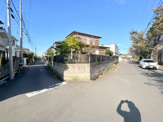 【前面道路含む現地写真】 | 狭山市水野　建築条件なし売地　西武新宿線『入曽駅』徒歩10分　【南小学区】