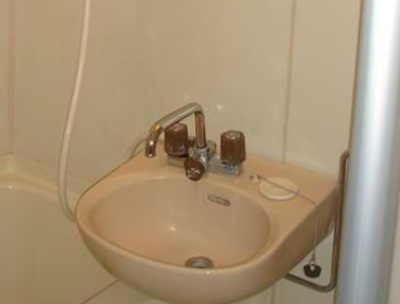 【洗面所】 | リバーサイド布萬 | 広い洗面スペース