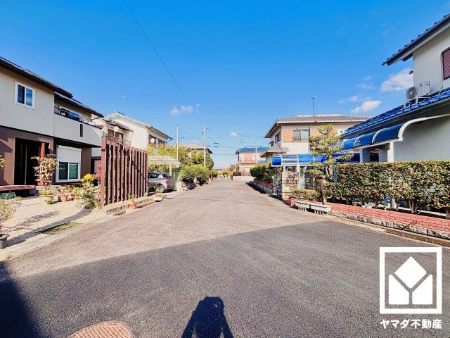 草津市西矢倉３丁目　第1期　1号棟の前面道路含む現地写真|11月7日　現地写真更新