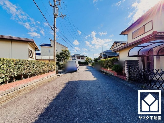草津市西矢倉３丁目　第1期　1号棟の前面道路含む現地写真|11月7日　現地写真更新
