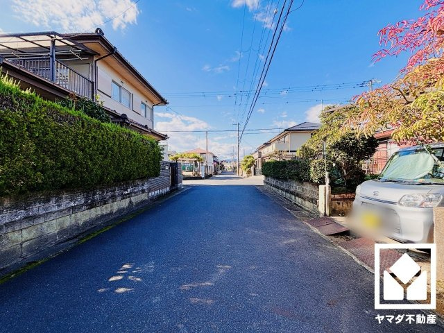 草津市西矢倉３丁目　第1期　1号棟の前面道路含む現地写真|11月7日　現地写真更新