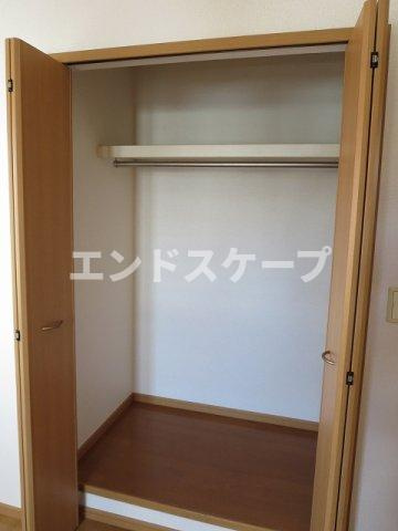 メゾン・アンソレイエ　Ⅱの収納|高崎、前橋のお部屋探しはエンドスケープまで！お客様の理想お聞かせ下さい♪