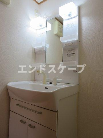 メゾン・アンソレイエ　Ⅱの洗面所|高崎、前橋のお部屋探しはエンドスケープまで！お客様の理想お聞かせ下さい♪