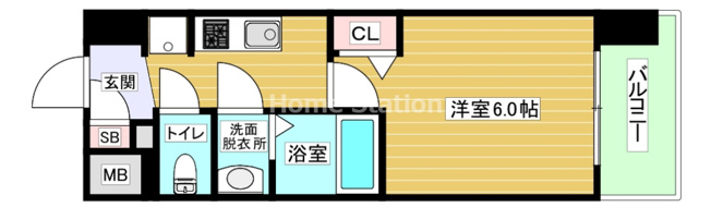 【間取り】 | プレサンス西九条GATERISE