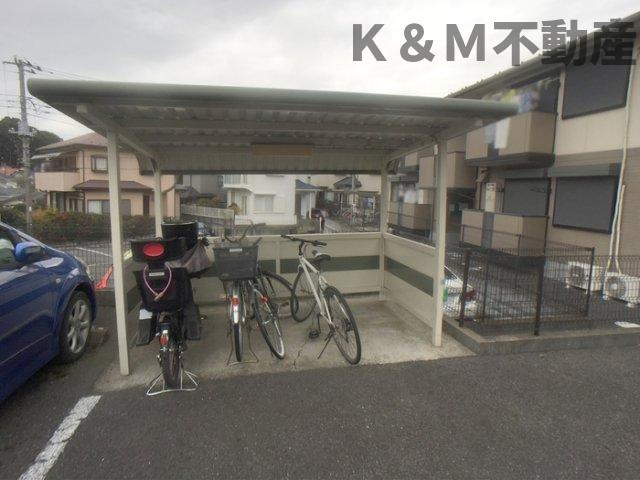 グリーンシャトル　Ａのバルコニー