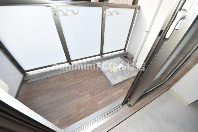 プランドール江戸堀レジデンスのバルコニー