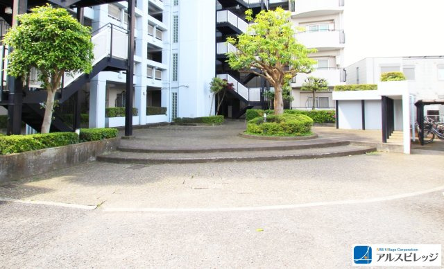 レスポワール東みずほ台2の中庭|中庭の様子です