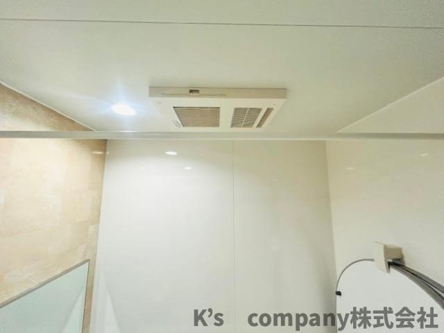 ◎茅ヶ崎市中島　ベルパーク湘南茅ヶ崎E館の設備|長雨の続く時期のお洗濯物の悩みを解消できる浴室乾燥機付き☆