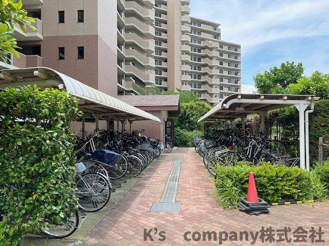 ◎茅ヶ崎市中島　ベルパーク湘南茅ヶ崎E館の駐輪場|駐輪スペース◇
