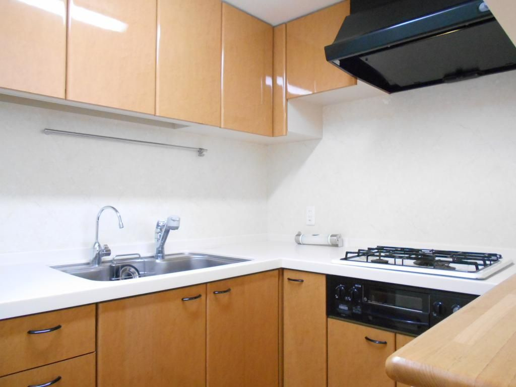 クイーンズパレス東京中央のキッチン