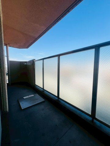 ユートピア魚住のバルコニー