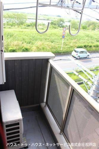 クオーレメゾンのバルコニー