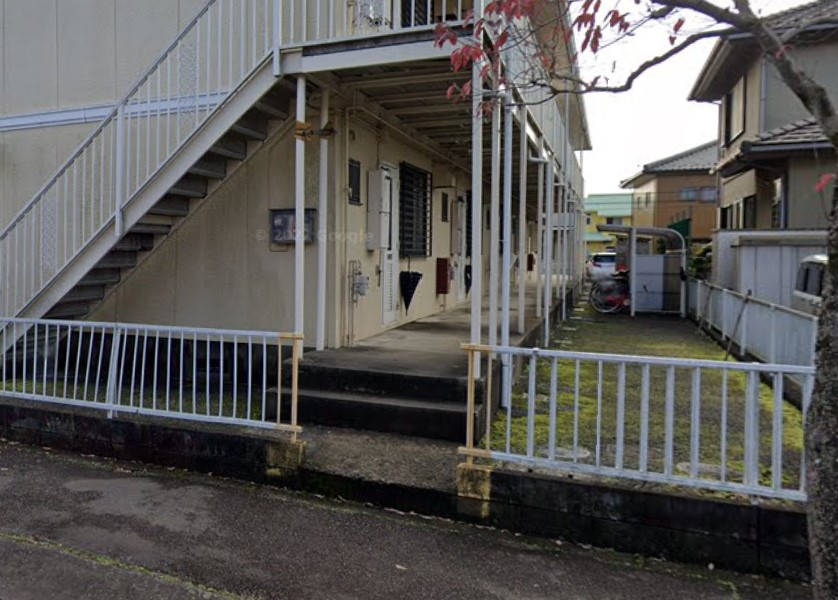 アサヒコーポⅠのエントランス