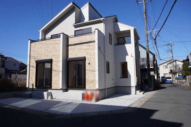 草加市遊馬町 新築分譲住宅の外観