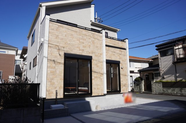 草加市遊馬町 新築分譲住宅の外観