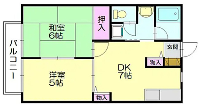 【間取り】 | エステートピア小山Ⅲ