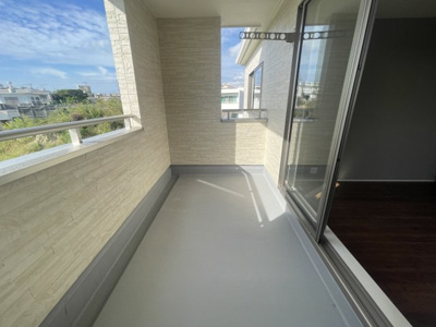 【バルコニー】 | 沖縄市園田（全2棟）1号棟 | 1号棟　インナーバルコニー♪