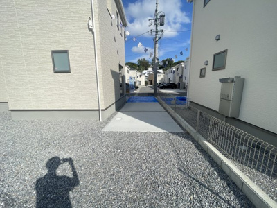 【駐車場】 | 沖縄市園田（全2棟）1号棟 | 1号棟　駐車2台完備♪