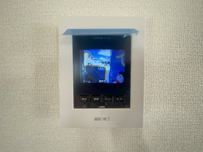 【セキュリティ】 | 沖縄市園田（全2棟）1号棟 | 1号棟　TVモニター付きインターフォン♪