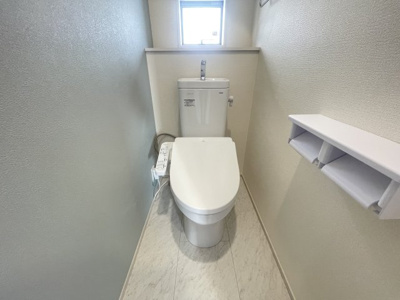 【トイレ】 | 沖縄市園田（全2棟）1号棟 | 1号棟　温水洗浄便座♪