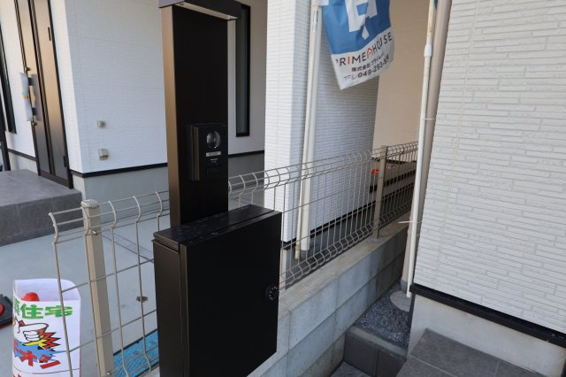 《仲介手数料無料》北区櫛引町２丁目25-3新築一戸建てミラスモのセキュリティ|撮影日 2025年12月4日 10:15 晴れ