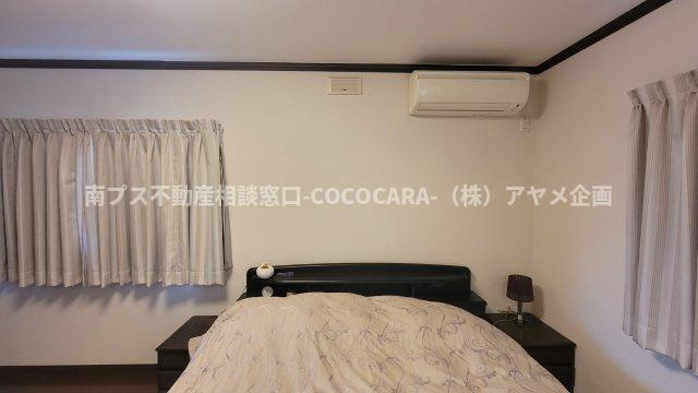 笛吹市石和町四日市場の中古一戸建の寝室|２重サッシで防音断熱抜群です！！