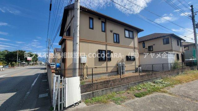 笛吹市石和町四日市場の中古一戸建の外観|北西から撮影