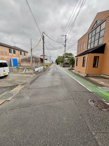 久留米市田主丸町　第2の前面道路含む現地写真